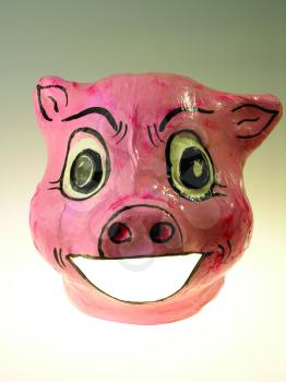 Royalty Free Photo of a Pig Mask