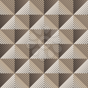 Royalty Free Clipart Image of a Diamond or Triangle Pattern
