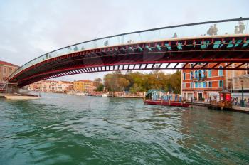 Venice Calatrava bridge della costituzione newest construction in town