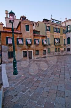 Royalty Free Photo of a Street in Venice