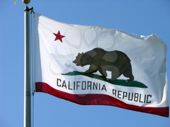 Royalty Free Photo of the California Flag