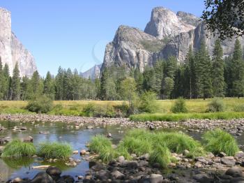 Royalty Free Photo of Yosemite Valley