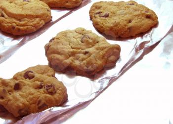 Royalty Free Photo of Chocolate Chip Cookies