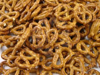 Royalty Free Photo of Salted Pretzels