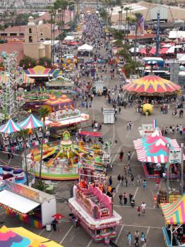 Royalty Free Photo of The Del Mar Fair In San Diego