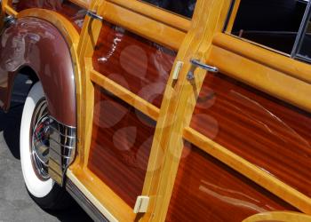Royalty Free Photo of a Classic 1947 Chevy Woody