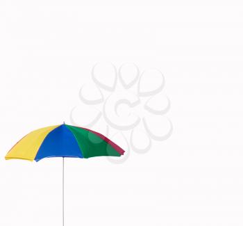 Royalty Free Photo of a Beach Umbrella