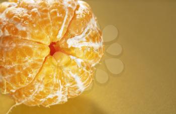 Royalty Free Photo of a Peeled Tangerine