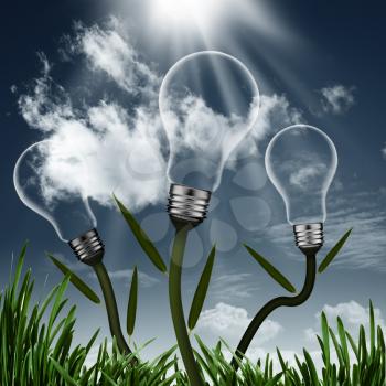 Abstract alternative energy backgrounds for your design