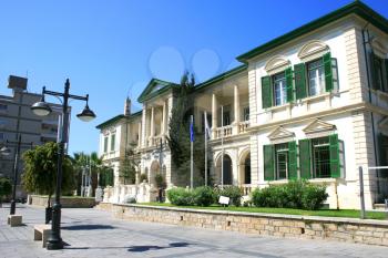 Royalty Free Photo of an Administrative Center in Limassol, Cyprus