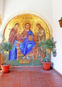 Royalty Free Photo of the Holy Monastery of the Virgin of Kykkos