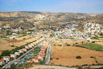 Royalty Free Photo of the Pissouri Village in Cyprus