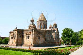 Royalty Free Photo of the Etchmiadzin Cathedral in Armenia