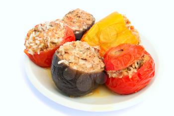 Royalty Free Photo of Stuffed Vegetables