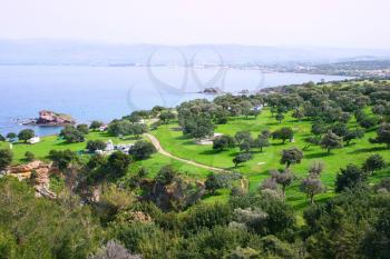 Royalty Free Photo of a View of the Akamas Peninsula in Cyprus