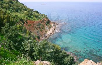 Royalty Free Photo of a View From the Akamas Peninsula in Cyprus