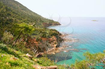 Royalty Free Photo of a View From the Akamas Peninsula in Cyprus