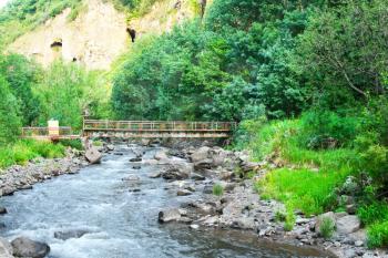Royalty Free Photo of a Mountain River in Armenia