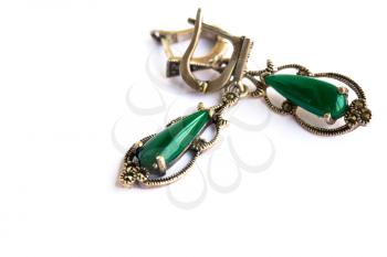 Royalty Free Photo of Natural Stone Earrings