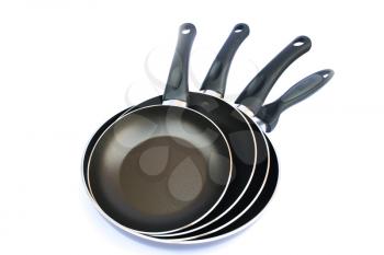 Royalty Free Photo of Frying Pans