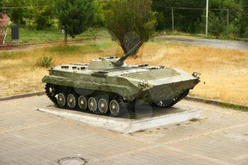 Royalty Free Photo of an Old BMP-1 in Armania