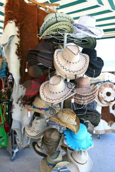 Royalty Free Photo of a Bunch of Hats