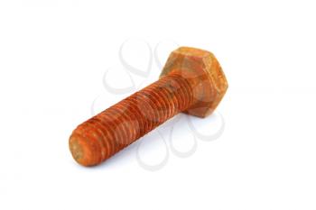 Royalty Free Photo of a Rusty Nut