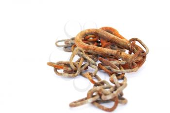 Royalty Free Photo of a Rusty Chain