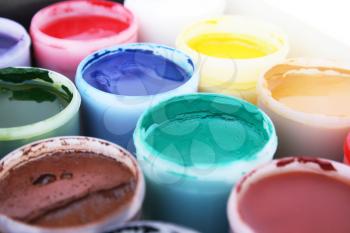 Royalty Free Photo of Colourful Paints