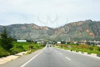 Royalty Free Photo of a Road in Cyprus
