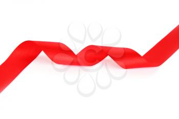 Royalty Free Photo of Red Ribbon