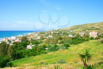 Royalty Free Photo of a Mountain Village in Cyprus