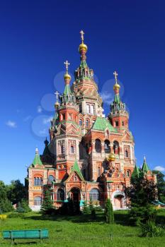Church of St. Peter and Paul Church, Peterhof, Saint Petersburg, Russia