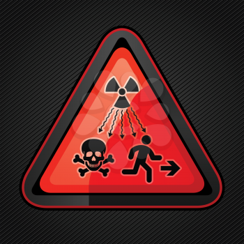 New ISO Standard - Ionizing-Radiation Warning Supplementary Symbol. New UN radiation sign