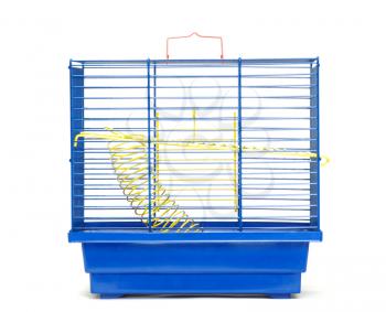 cage isolated on the white background
