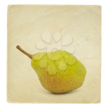 vintage wallpaper background with pear