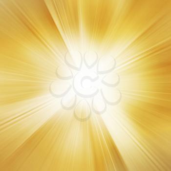 Royalty Free Clipart Image of a Sunspot Background