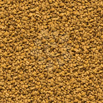Pet Food Close Up Background. Seamless Tileable Texture.