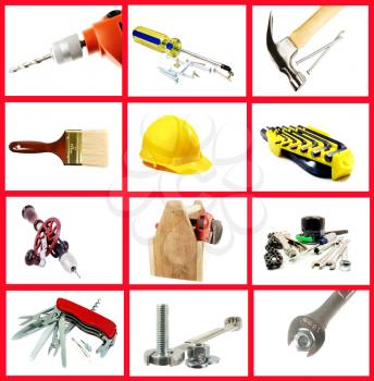 Royalty Free Photo of a Tool Collage