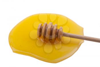 Spoon into honey.
