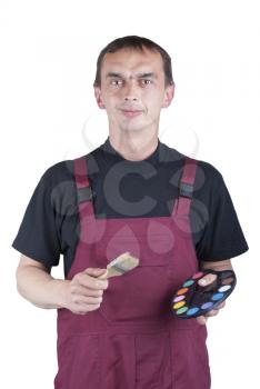 Royalty Free Photo of a Painter
