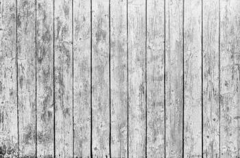 White Wooden Wall Texture Background