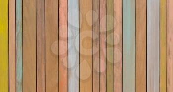 Background texture of old painted wooden lining boards wall - Orange