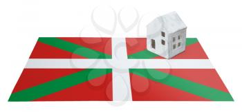 Small house on a flag - Living or migrating to Basque country