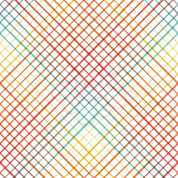 Geometric seamless pattern with cross lines