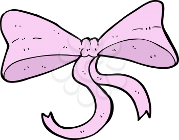 Royalty Free Clipart Image of a Bow