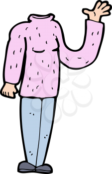 Royalty Free Clipart Image of a Body