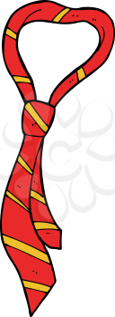 Royalty Free Clipart Image of a Tie