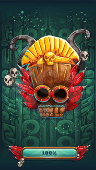 Jungle shamans mobile GUI gamerune background loading screen
