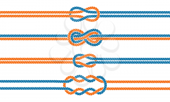 Royalty Free Clipart Image of Knots